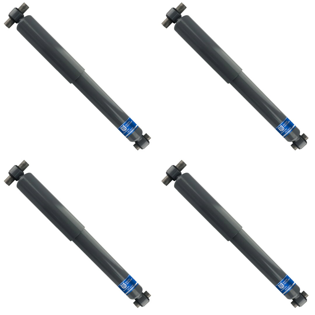4 Pack MatchMade APL-101742 Suspension Shock Absorber Compatible with Freightliner Argosy, M2, Cascadia, Century Class, Classic, Columbia, Coronado Trucks Replacing Part Numbers 65490, 74425, 85724,