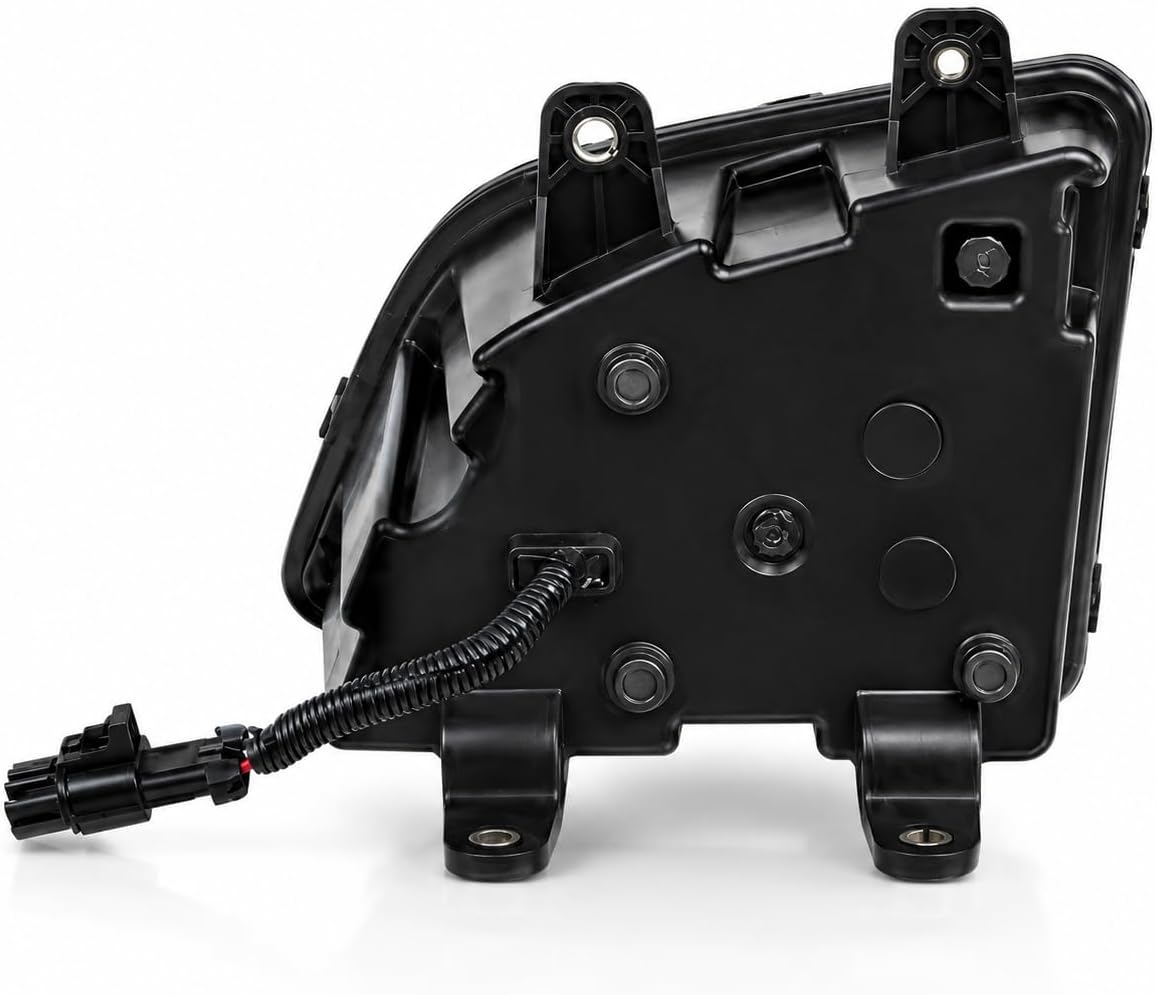 Fog Light LED Lamp Compatible with Volvo VNL 2018-2024 Trucks DOT Approved High/Low Beam Clear Lens - Set