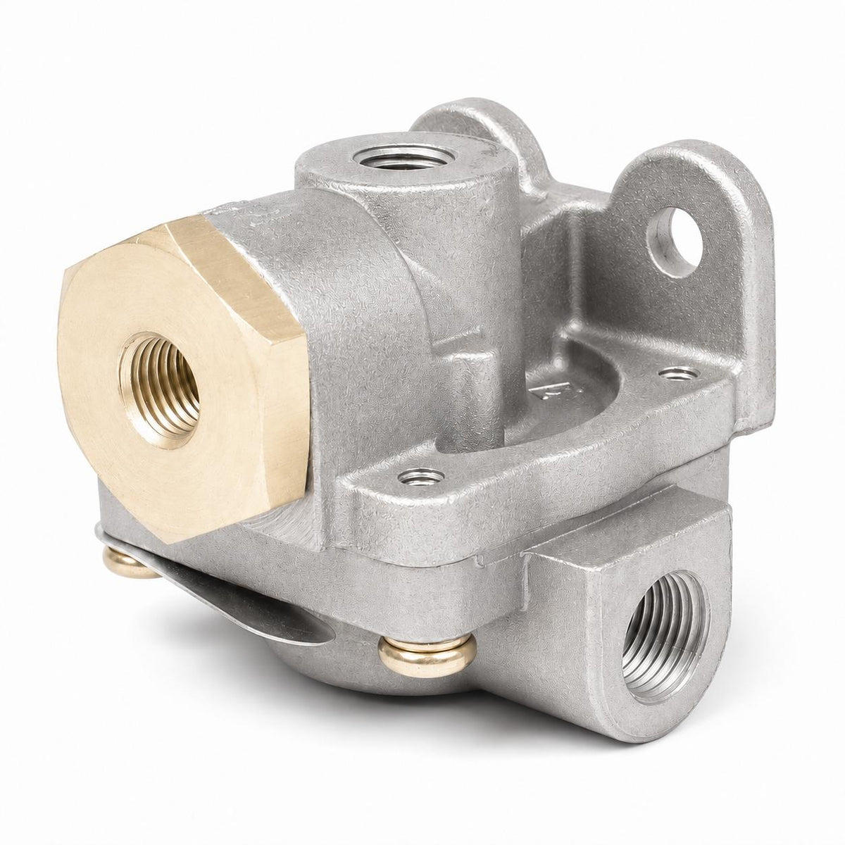 Quick Release Valve for Heavy Duty Air Brake Systems, QR-1C Type, Compatible with 289714 / 28971 / 289714N / 289714X