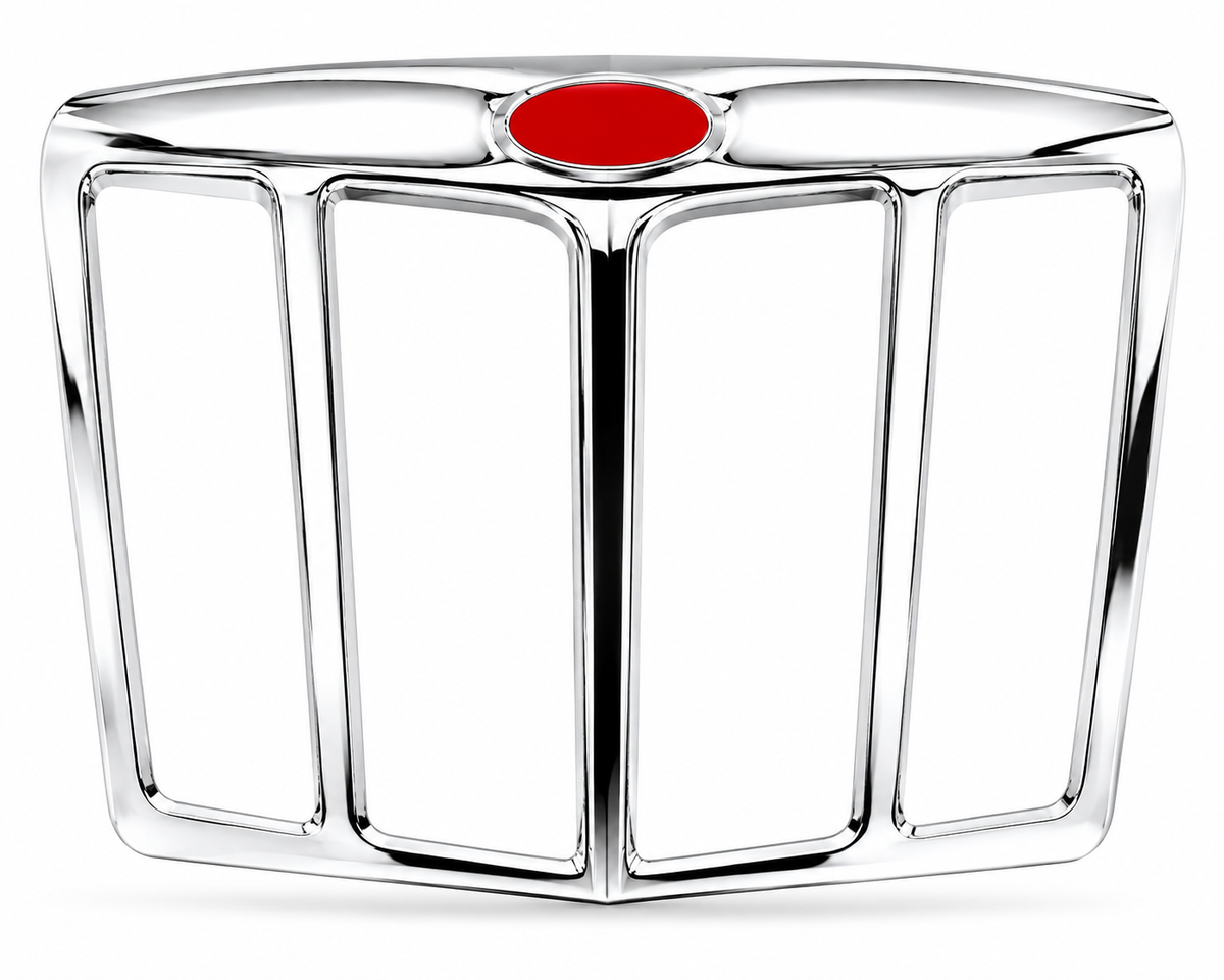 Front Hood Grille Compatible with Peterbilt 579 Heavy Duty Trucks