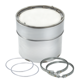 Diesel Particulate Filter DPF with Clamps and Gaskets Compatible with Mack - Volvo D11, D13, D16 Replaces 20864127, 21850658, 85000726, Q621938