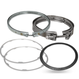 Diesel Particulate Filter DPF with Clamps and Gaskets Compatible with Mack - Volvo D11/13, MP7/8 Replaces 21716414, 21716416, 21775798, 21775802, 22069507, 22936980, 23105393, 23108407, 23108408