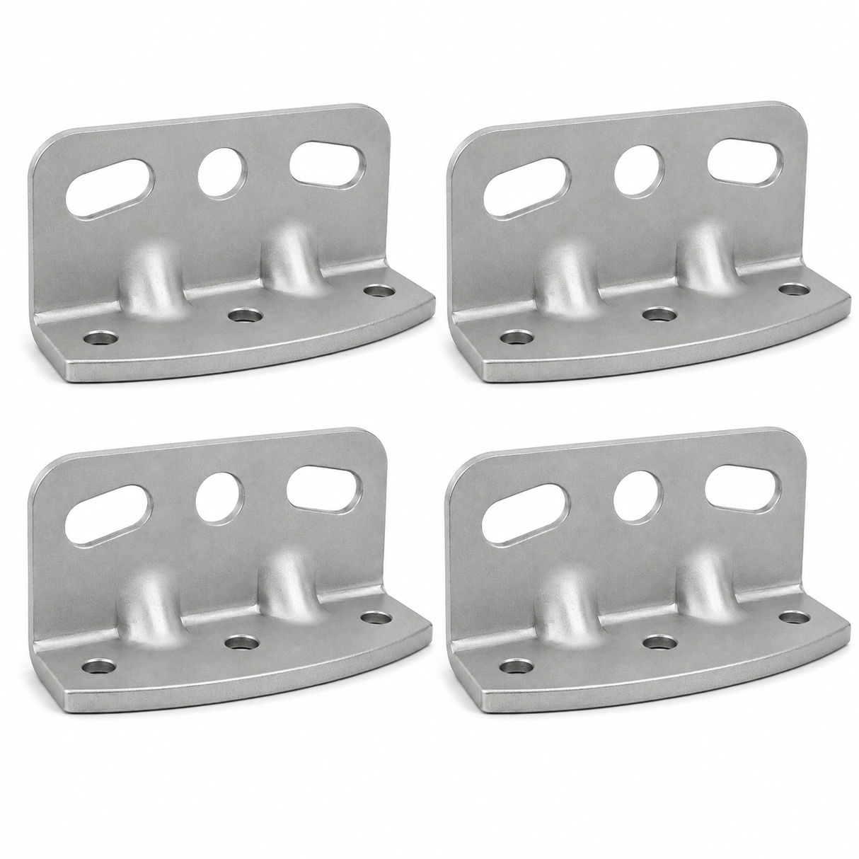4 Pack Air Spring Mounting Bracket Compatible with Volvo VN VNL Trucks, Replacement for W01-358-8829, 20505399, 20733034-BRACKET ONLY-