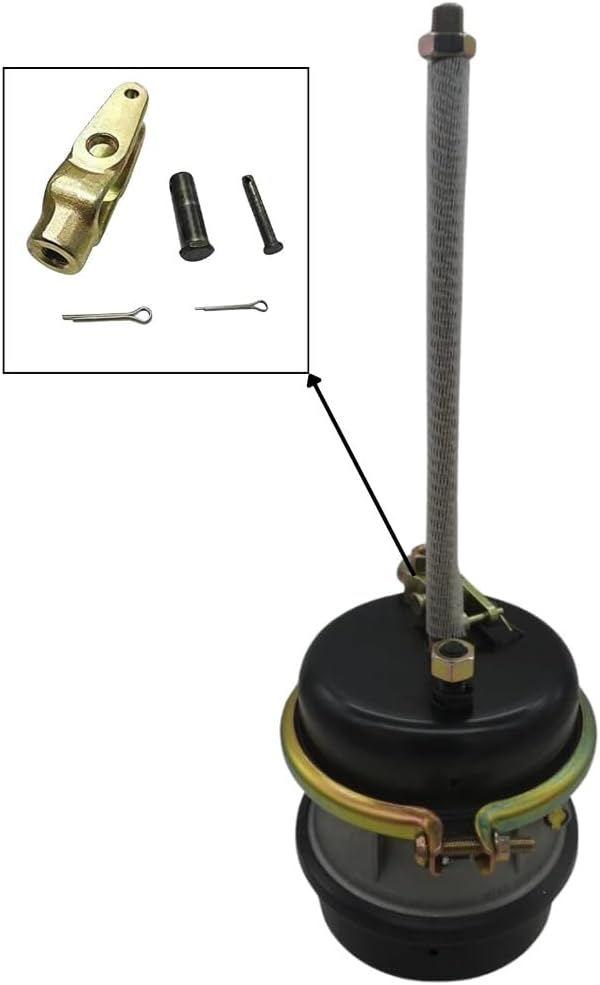 30/30 Air Brake Chamber Short Stroke 2.5" Sealed for semi Trucks Compatible with GC3030, 3030TS, 3030C, 165255