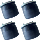 4 Pack Trailer Air Spring Bag & Air Suspension Compatible with Hendrickson AAT 23K Models Intraax & Van Traax Replacing Part Numbers 8751, W01-358-8709, S-20900, S-21800, C-21800