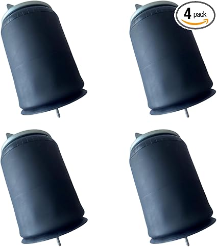 4 Pack Air Spring Bag & Air Suspension Compatible with Navistar Intenational Trucks Replacing Part Numbers 1191, W01-35-1191, FLTA1R12432, 3541731C1, W01-358-9875, 1R12-432