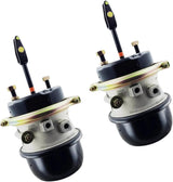 2 Pack 30/30 Air Brake Chamber Welded Clevis Long Stroke 3" Sealed Type 3030 for semi Trucks Trailer Compatible with GC3030LCW, HDX1373030215
