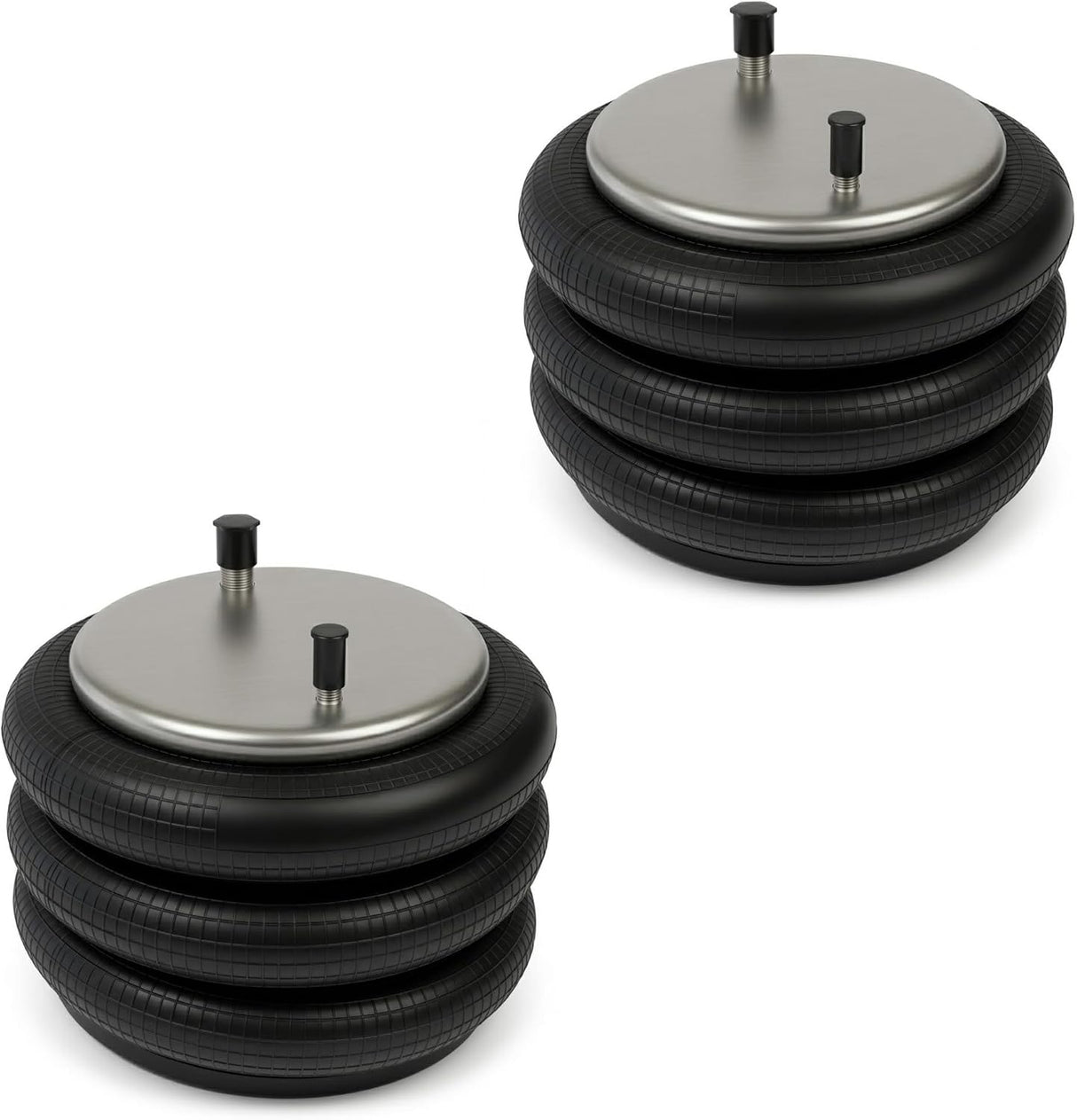 2 Pack Air Spring Bag Triple Convoluted Replaces 8018, W01-358-8018, 3B12-303, 202394, 93AR