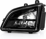 Fog Light LED Lamp Compatible with Volvo VNL 2018-2024 Trucks DOT Approved High/Low Beam Clear Lens - Set