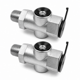 2 Pack Air Brake Quick Release Valve Compatible with Heavy Duty Truck Air Brake Systems, Replacement for 800383, 065707, 14482, 04-22-6019, RL3516MA, 3093937, 745-800383